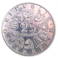 25 Schilling, 1970